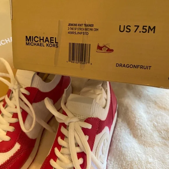 Michael Kors Jenkins Stretch Knit Trainer - Picture 9 of 9